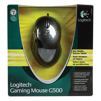 LGT-G500 G500 gaming muis Verpakking foto